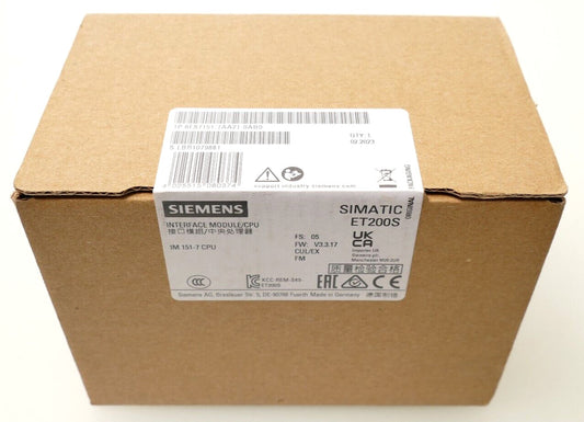 Siemens SIMATIC ET200S | 6ES7151-7AA21-0AB0 | 6ES7 151-7AA21-0AB0 | FS:05-