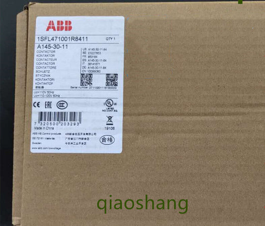 Brand new ABB A145-30-11 AC contactor Free Expedited Shipping
