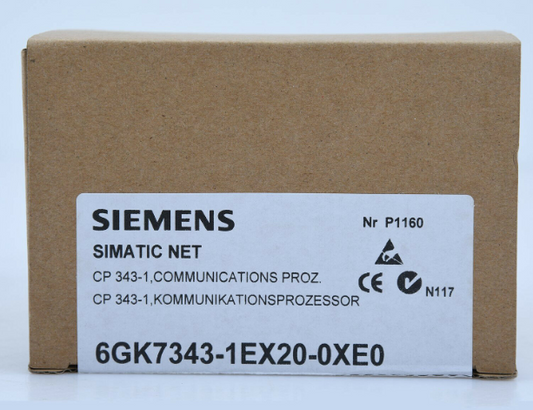 New Siemend 6GK7343-1EX20-0XE0 SIMATIC NET CP 343-1 US STOCK 6GK7 343-1EX20-0XE0