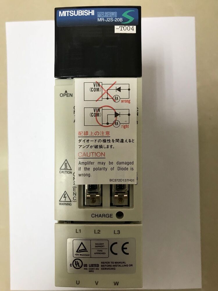 MITSUBISHI AC SERVO DRIVER MR-J2S-20B-T004 NEW ORIGINAL FREE EXPEDITED SHIPPING DHL / UPS / FedEx