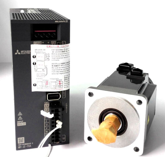 New in Box Mitsubishi MR-JE-70A+HG-KN73BJ  UPS / DHL / Fedex