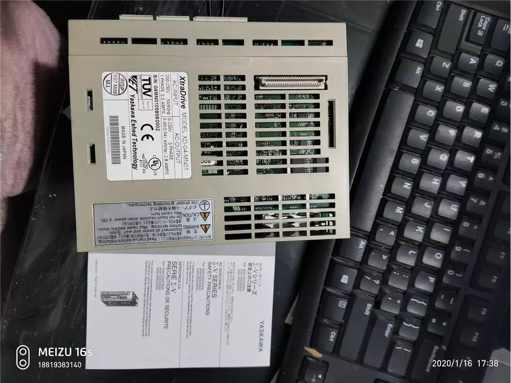 1PC New Yaskawa XD-04-MN01 Servo Driver Expedited Shipping