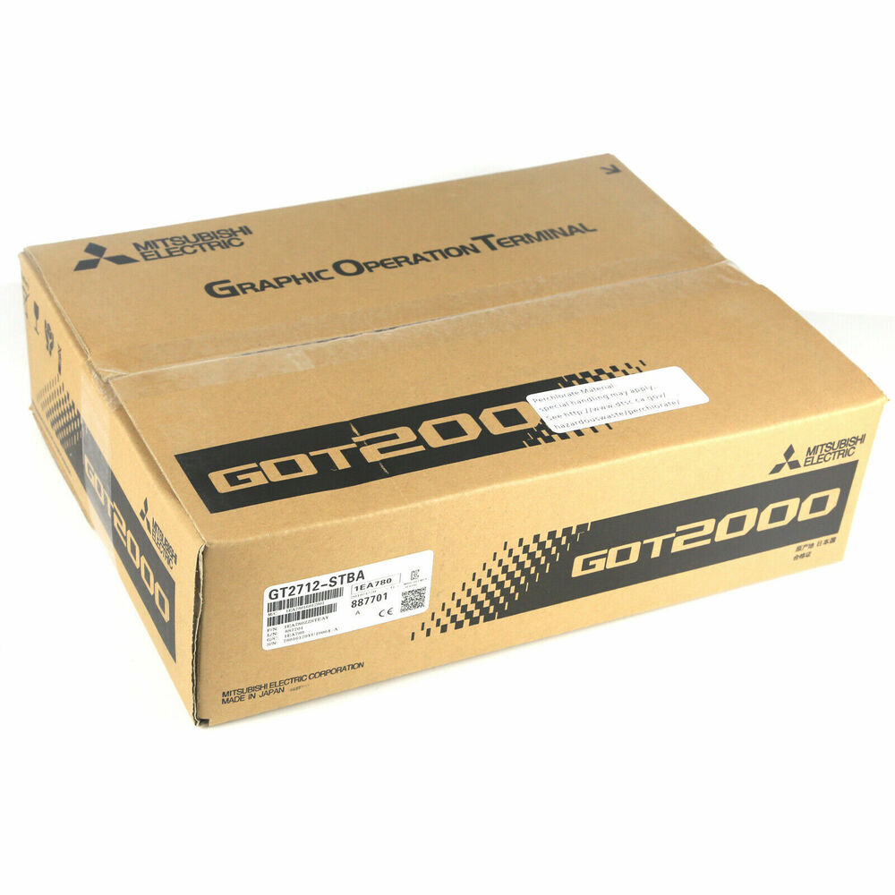 1PC New Mitsubishi GT2712-STBA HMI GT2712STBA Touch Screen In Box UPS / DHL / Fedex