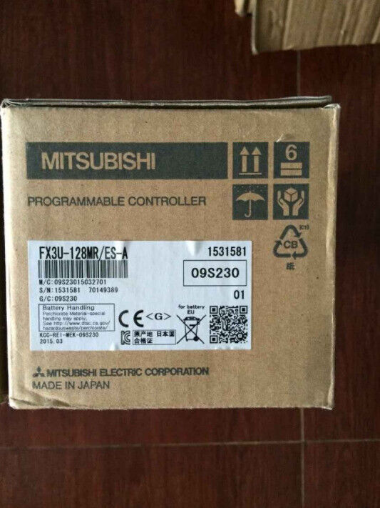 1PCS Mitsubishi PLC Module FX3U-128MR/ES-A In Box -New #MIT UPS / DHL / Fedex