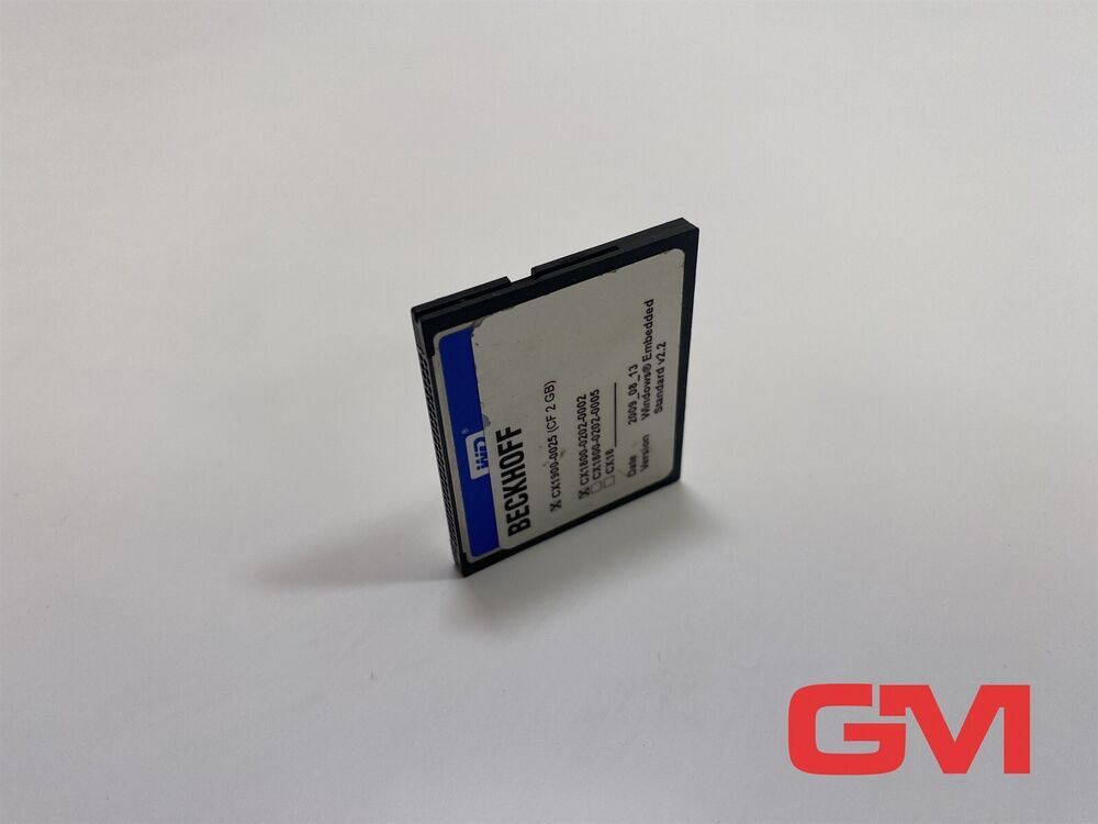 Beckhoff Compact Flash Card CX1900-0025 2GB CX1800-0202-0002