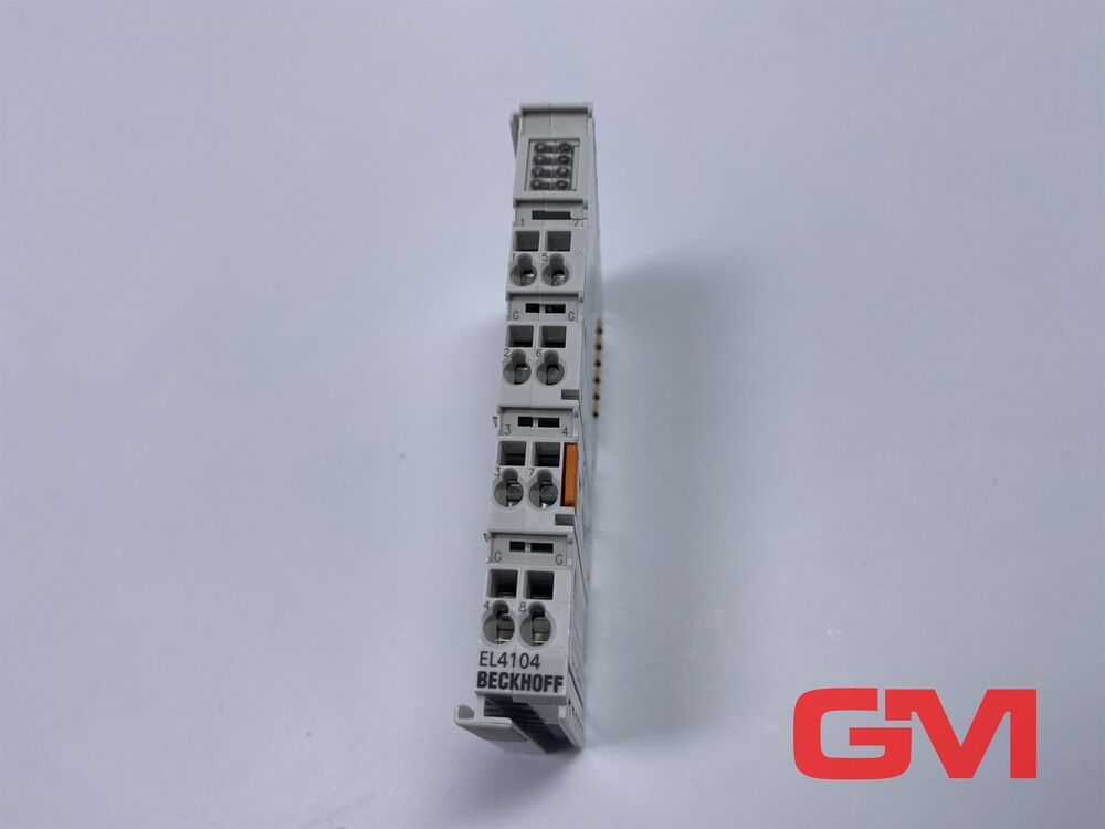 Beckhoff Analog Exit Busklemme EL4104 Ethercat Serrefine 4-Kanal Output Module