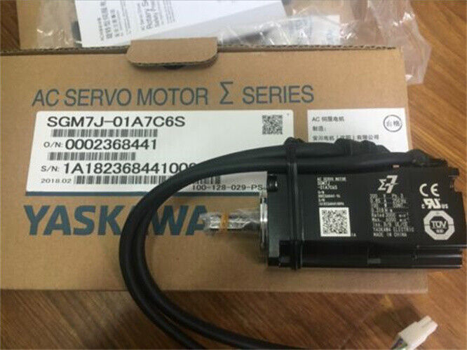 1PC New Yaskawa SGM7J-01A7C6S Servo Motor Expedited Shipping SGM7J01A7C6S