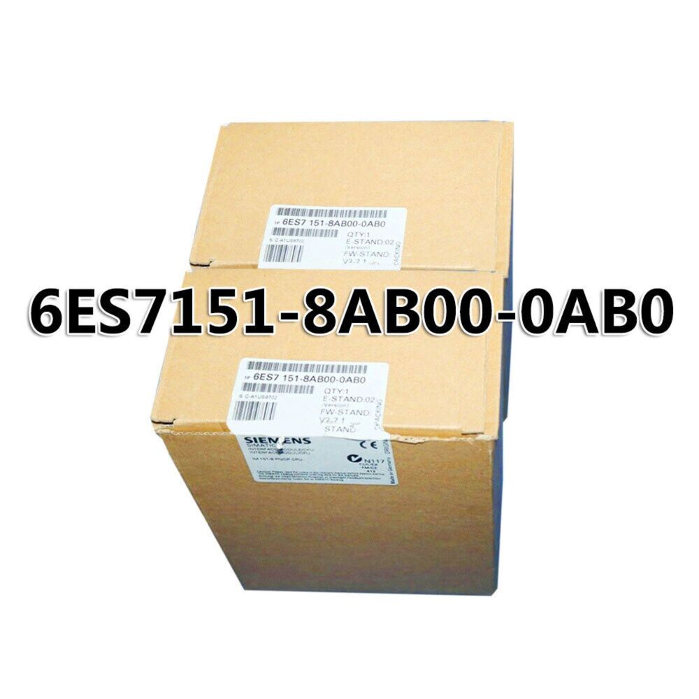 New Siemens 6ES7151-8AB00-0AB0 6ES71518AB000AB0 DP IM151-8 PN/DP CPU f ET200S