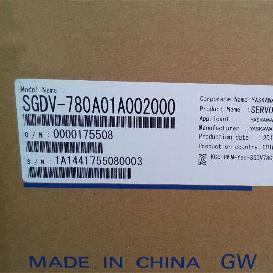 1PC New Yaskawa SGDV-780A01A002000 Servo Driver Expedited Shipping