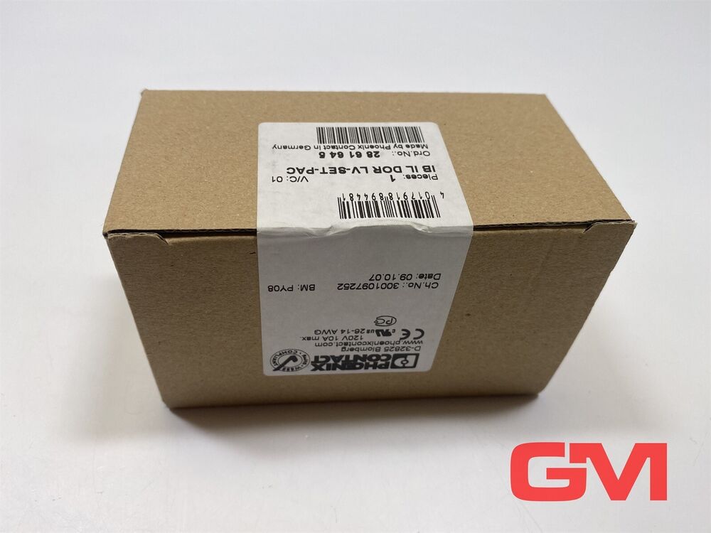Phoenix Contact Disconnect Terminal IB IL DOR LV-SET-PAC Terminal Block 2861645