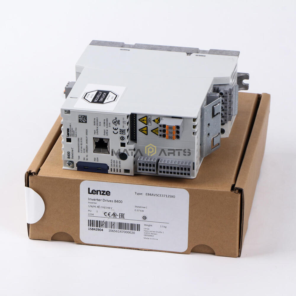 1PC Lenze E84AVSCE3712SX0 Inverter 15842904 StateLince 8400 NEW