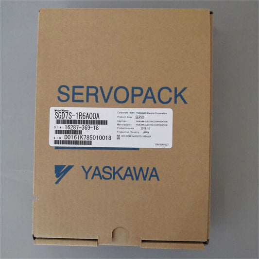 1PC New Yaskawa SGD7S-1R6A00A Servo Driver Expedited Shipping