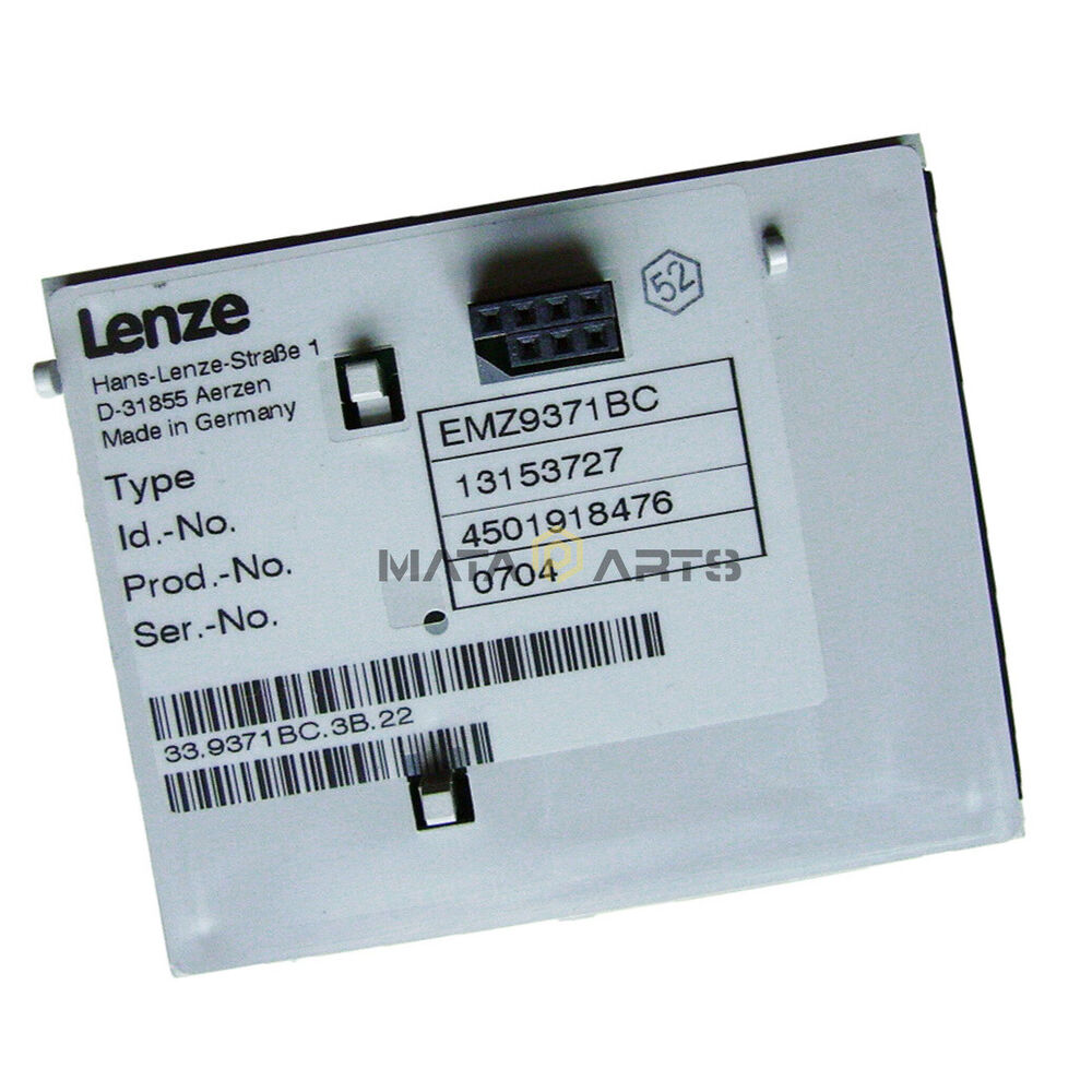 ONE Used Lenze EMZ9371BC inverter panel