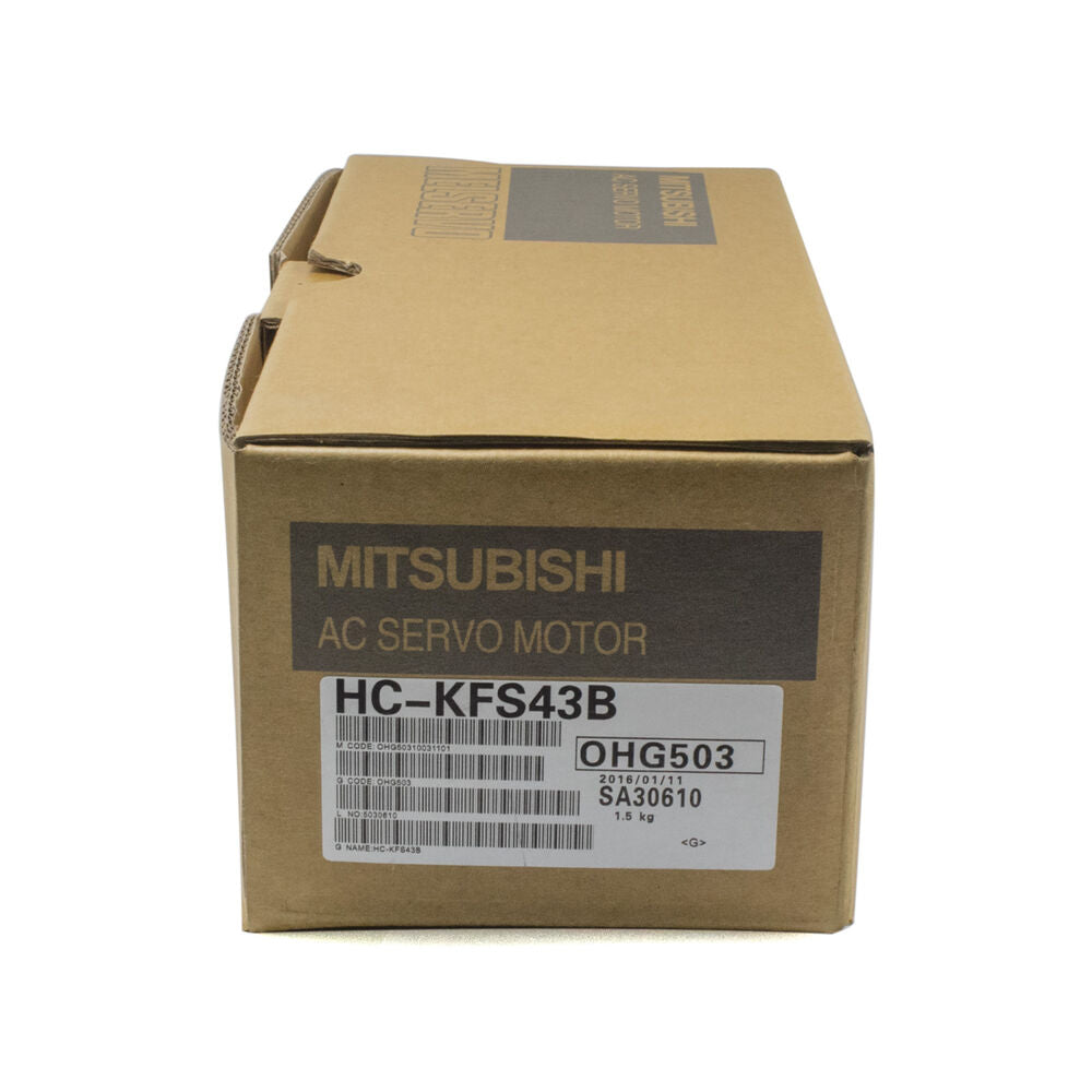 MITSUBISHI HC-KFS43B AC Servo Motor HCKFS43B New In Box Free Expedited Shipping DHL / UPS / FedEx