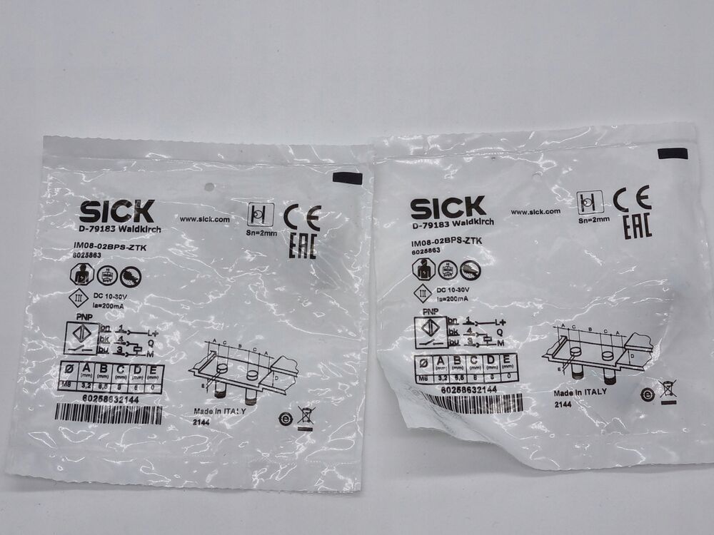 1PC New Sick IM08-02BPS-ZTK Proximity Sensor IM0802BPSZTK DHL / UPS / FedEx