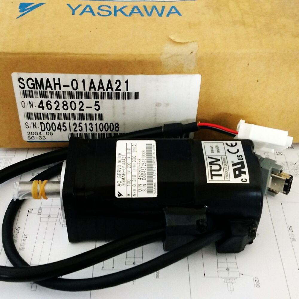 1PC New Yaskawa SGMAH-01AAA21 Servo Motor Expedited Shipping SGMAH01AAA21