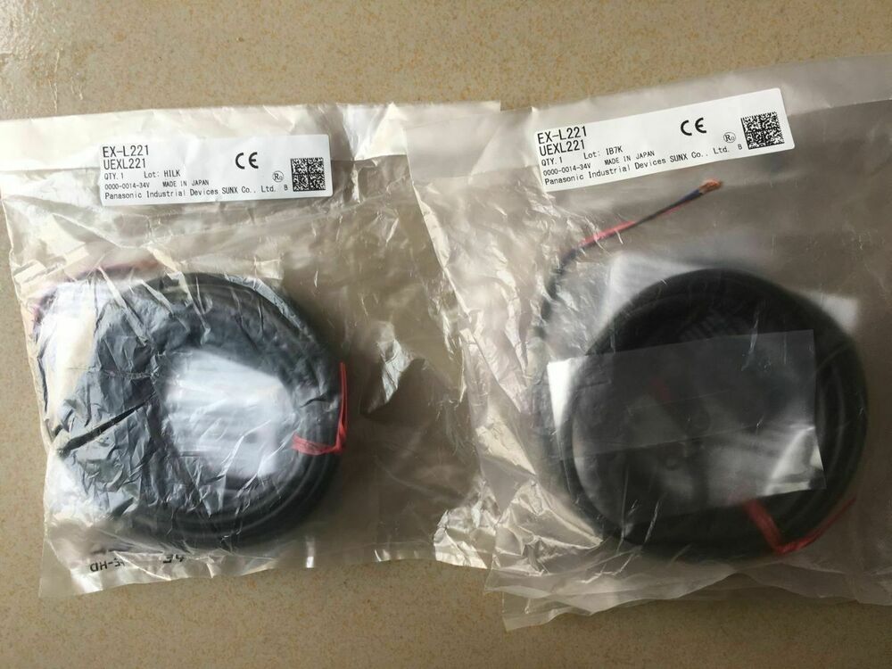 1PC New Panasonic SUNX EX-L221 Photoelectric Sensor EXL221