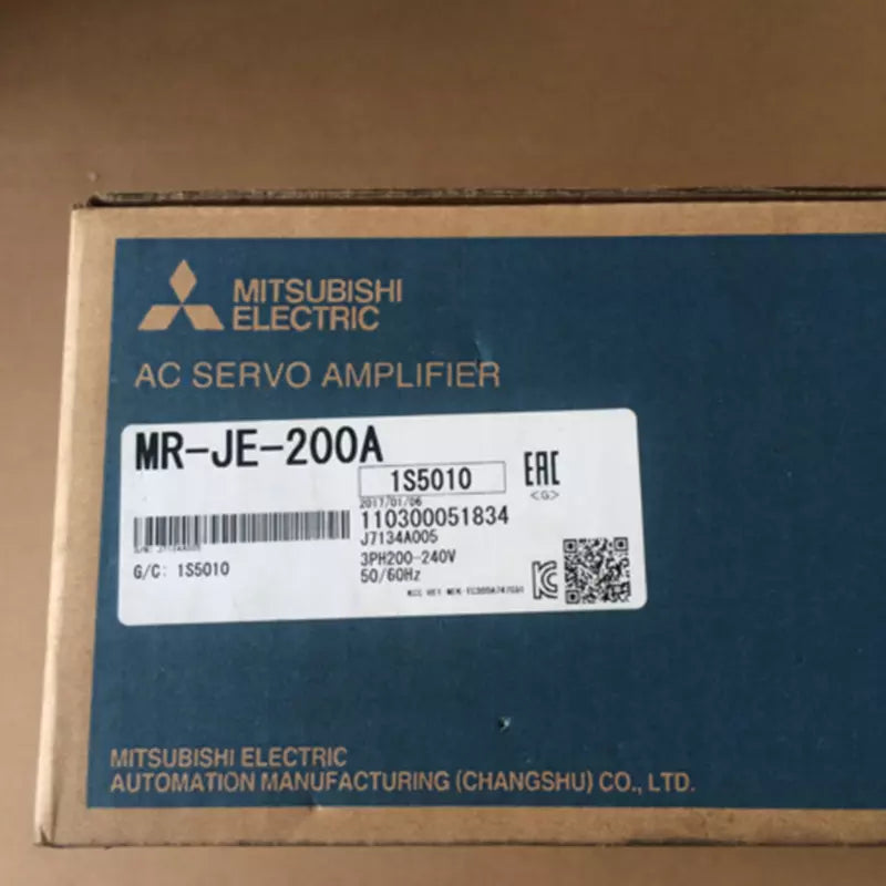 Mitsubishi MR-JE-200A Servo Drive One New MRJE200A Expedited Shipping UPS / DHL / Fedex