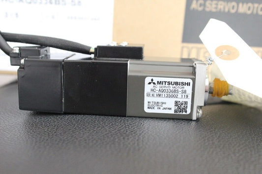 MITSUBISHI HC-AQ0336BS-S8 Servo Motor HCAQ0336BSS8 New In Box Expedited Shipping DHL / UPS / FedEX