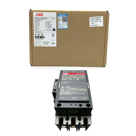 1PC New ABB A145-30-11 A1453011 220VAC Contactor Expeidted Shipping
