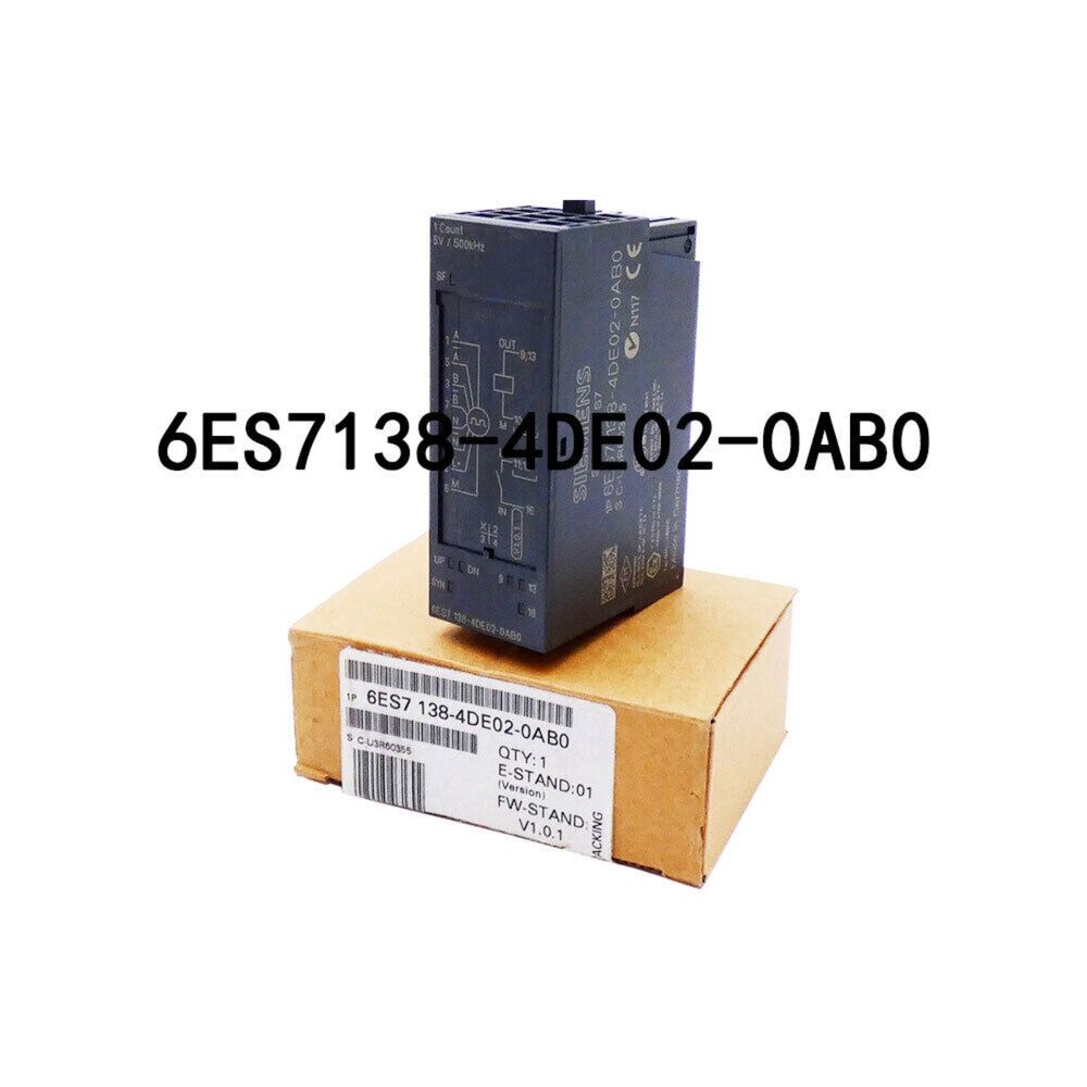 New Siemens Electronics module for ET200S 6ES7138-4DE02-0AB0 6ES7 138-4DE02-0AB0