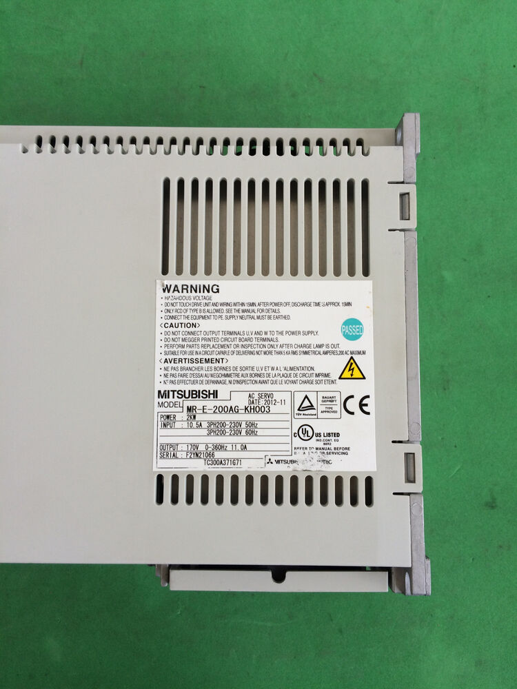 MITSUBISHI AC SERVO DRIVER MR-E-200AG-KH003 NEW FREE EXPEDITED SHIPPING DHL / UPS / FedEx
