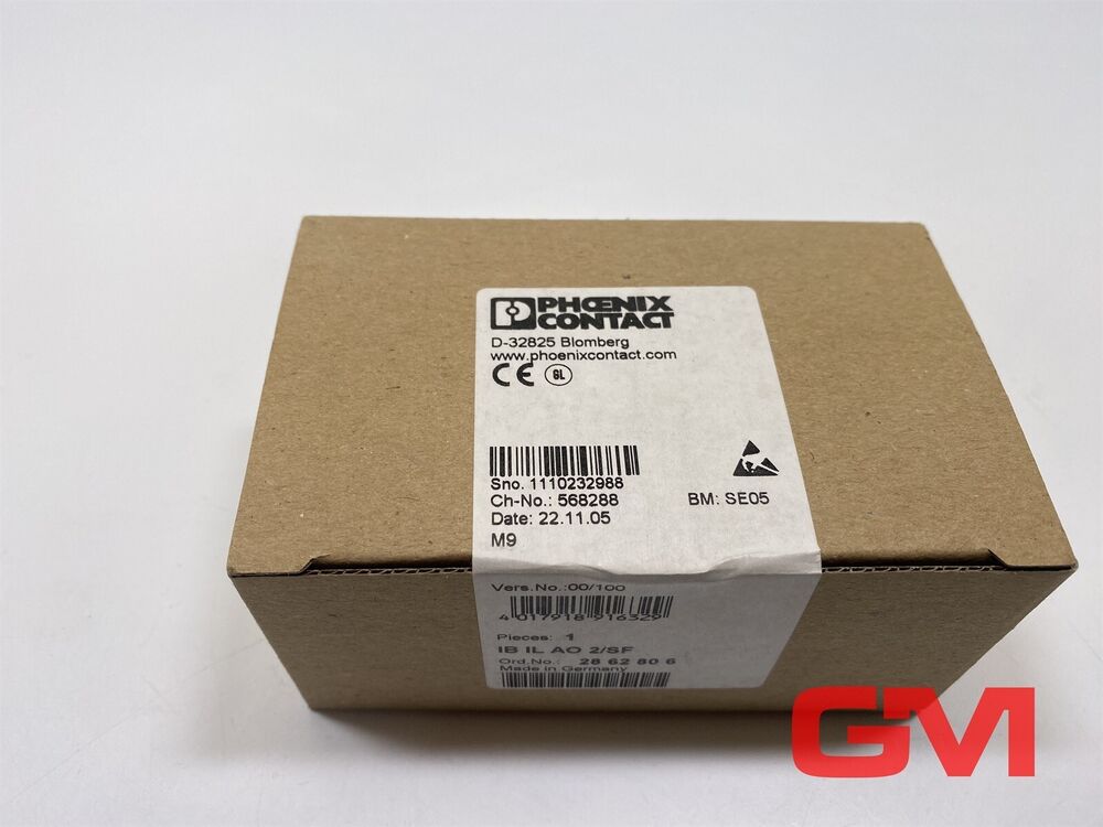 Phoenix Contact Analog-Ausgabeklemme Ib Il Ao 2 / Sf Inline Terminal