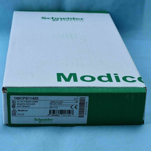 1PC New Schneider 140CPS11420 Module Power Supply In Box Expedited Shipping DHL / UPS / FedEX