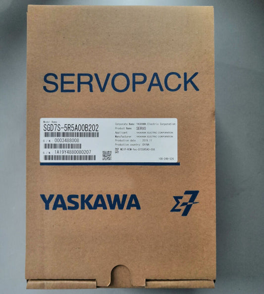 1PC New Yaskawa SGD7S-5R5A00B202 Servo Driver Expedited Shipping