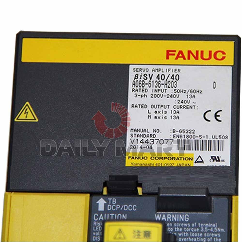 Brand New in Box FANUC A06B-6136-H203