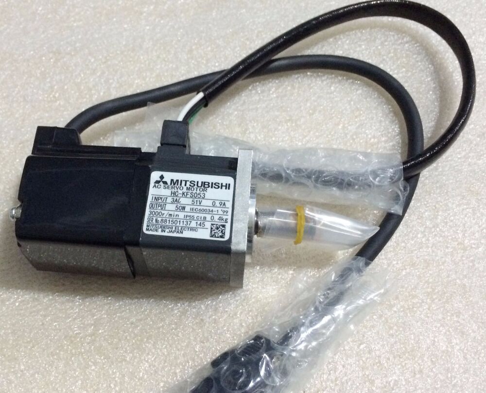 MITSUBISHI AC SERVO MOTOR HC-KFS053 NEW ORIGINAL FREE EXPEDITED SHIPPING DHL / UPS / FedEx