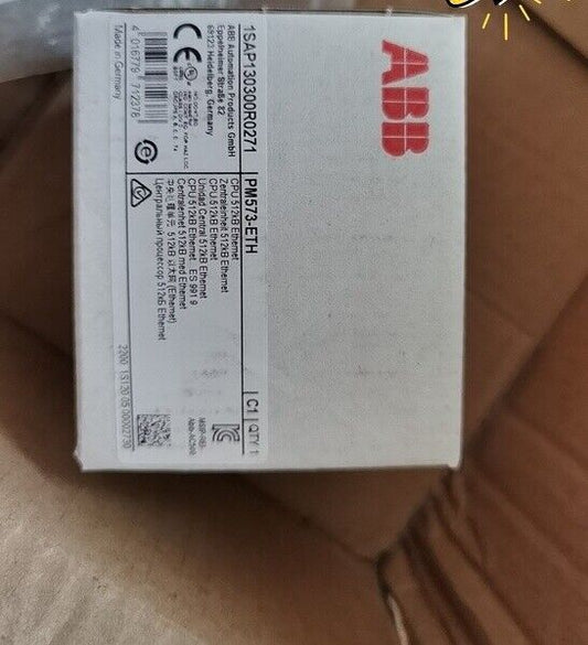 1PC ABB 1SAP130300R0271 CPU 512KB ETHERNET PM573-ETH New Expedited Shipping