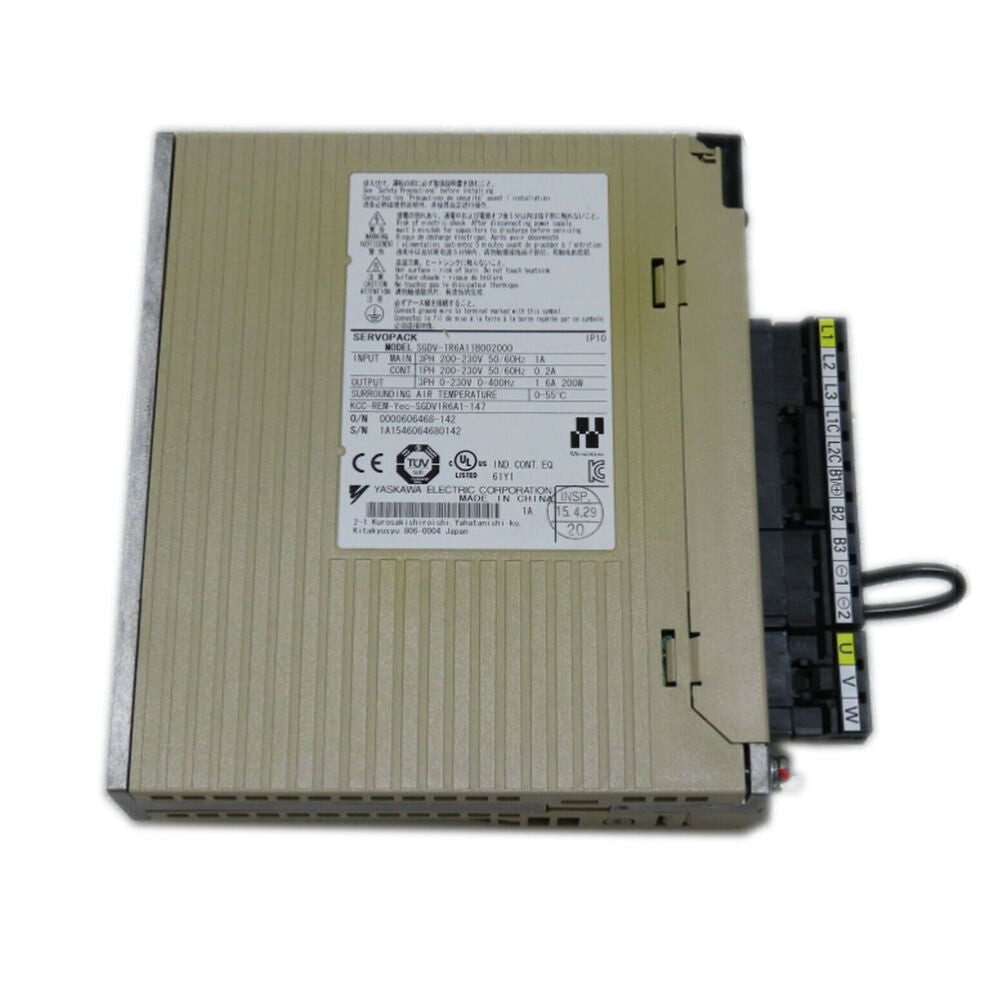 1PC New Yaskawa SGDV-1R6A11B002000 Servo Driver Expedited Shipping