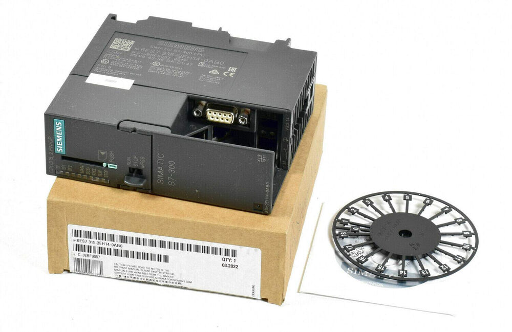 New Siemens 6ES7315-2EH14-0AB0 CPU 315-2 PN/DP PLC Module 6ES7 315-2EH14-0AB0 US