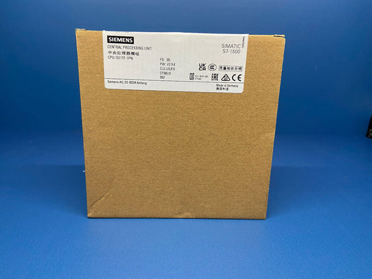 New Siemens 6ES7511-1UK01-0AB0 6ES75111UK010AB0 S7-1500T, CPU 1511TF-1 PN