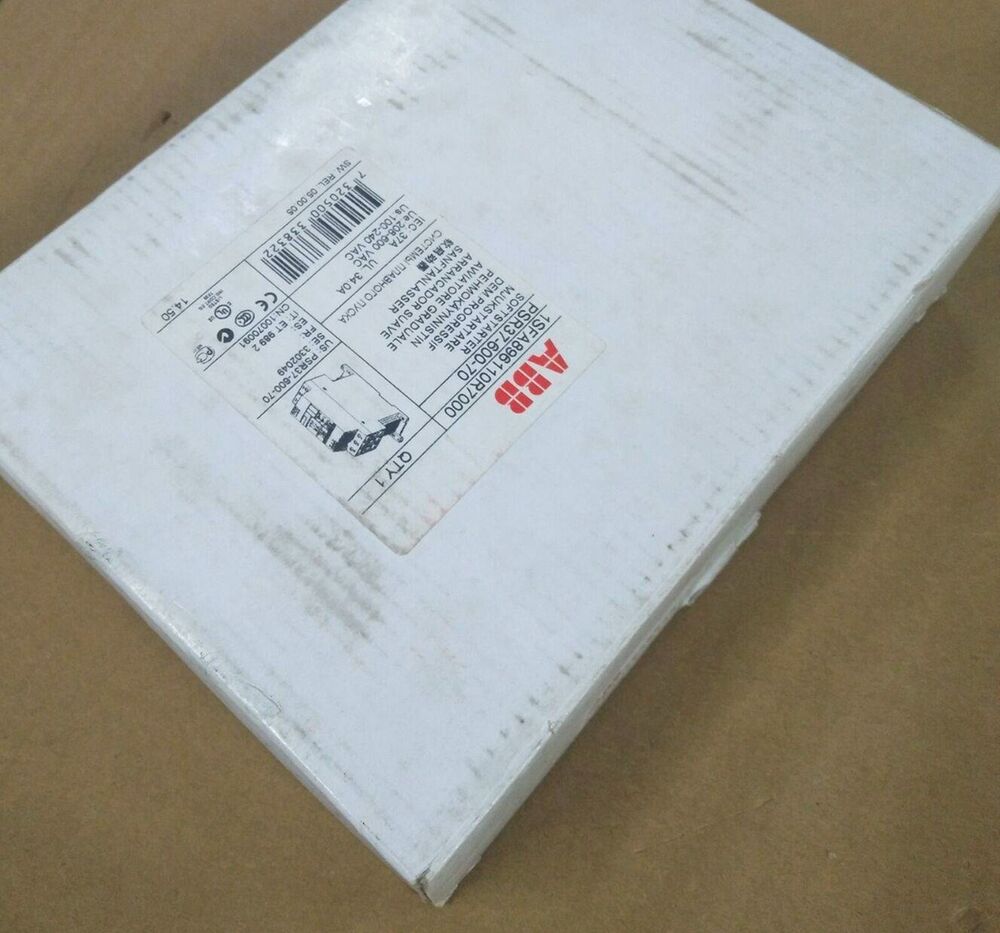 NEW ABB PSR37-600-70 1SFA896110R7000 Soft Starter 37A 18.5kw DHL / UPS / FedEx
