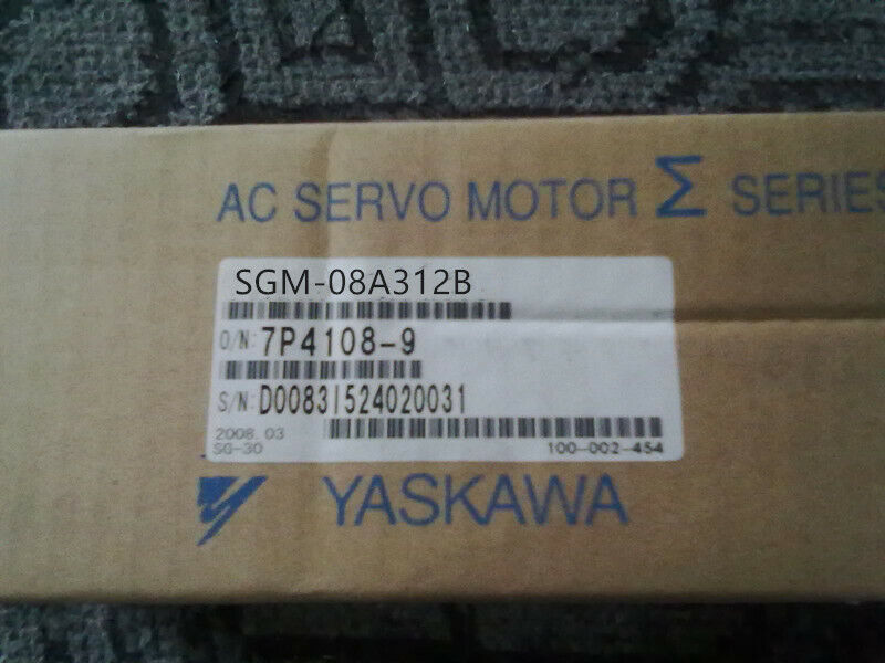 1PC New Yaskawa SGM-08A312B Servo Motor Expedited Shipping SGM08A312B