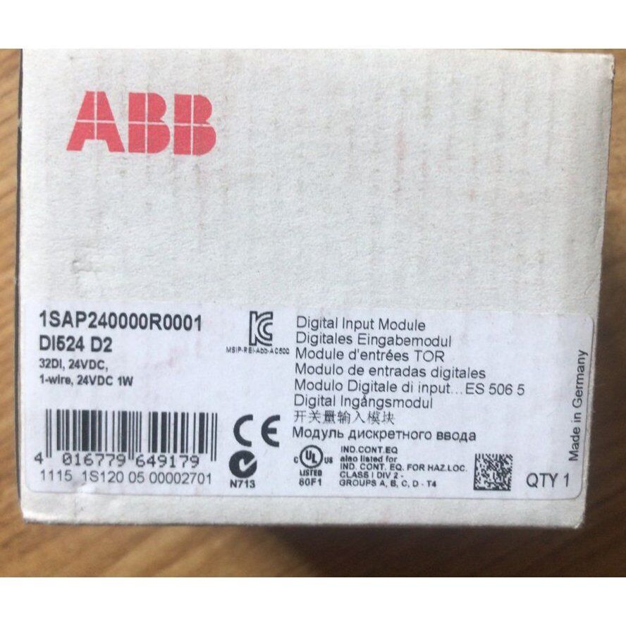 brand New In Box ABB 1SAP240000R0001 DI524 Module spot stock