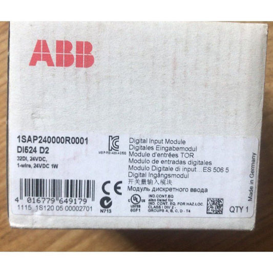 brand New In Box ABB 1SAP240000R0001 DI524 Module spot stock
