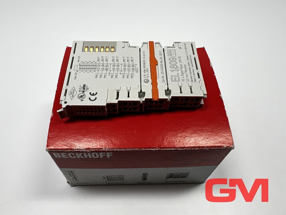 Beckhoff Digital Input Terminal EL1809 Ethercat - Terminal