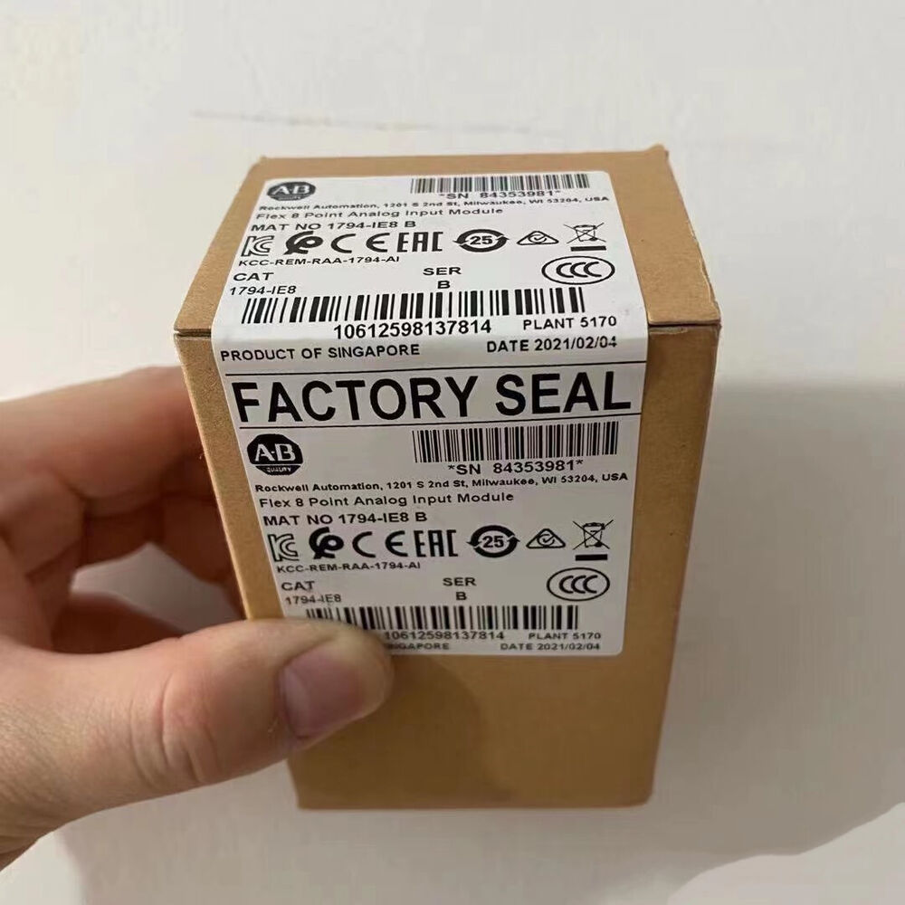 New Factory Sealed AB 1794-IE8 /B Flex 8 Point Analog Input Module 1794IE8 DHL / UPS / FedEx