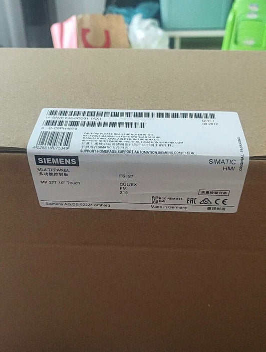 1 PCS New In Box SIEMENS 6AV6 643-0CD01-1AX1 6AV6643-0CD01-1AX1 Touch Panel