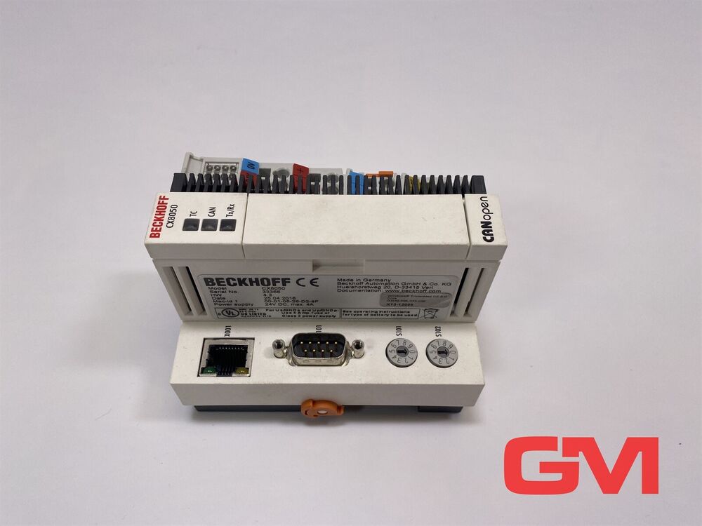 Beckhoff Control PC CX8050 Embedded-Pc With Canopen-Master CPU Module Hw 4.3