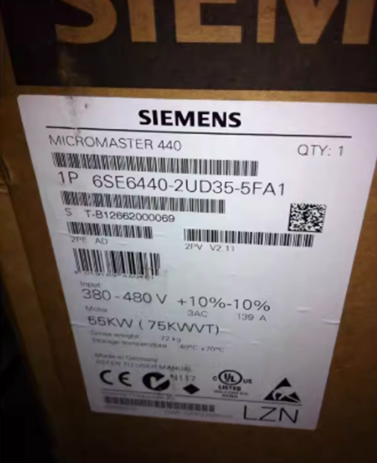 NEW IN BOX SIEMENS M440 6SE6440-2UD35-5FA1 DHL / UPS / FedEx