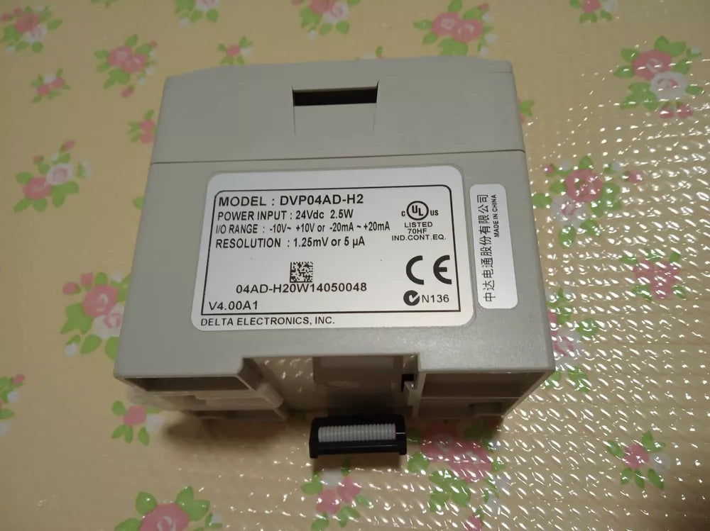 Delta DVP04AD-H2 PLC Module New One DVP04ADH2 Expedited Shipping DHL / UPS / FedEx