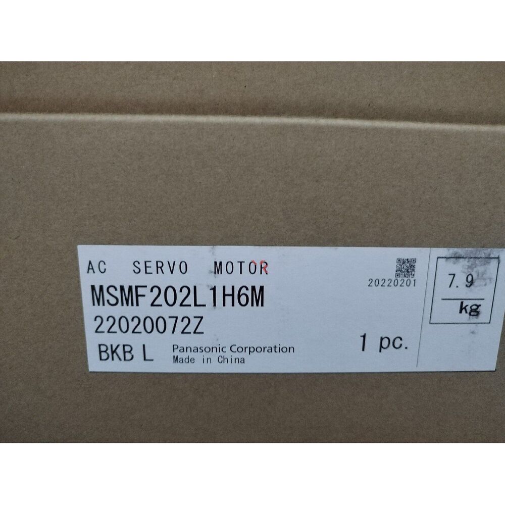 1PC New In Box Panasonic MSMF202L1H6M Servo Motor Expedited Shipping