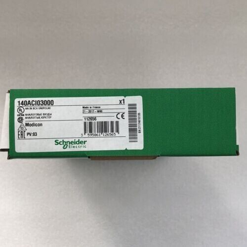 1PC New Schneider 140ACI03000 Analog Input Module Expedited Shipping DHL / UPS / FedEX