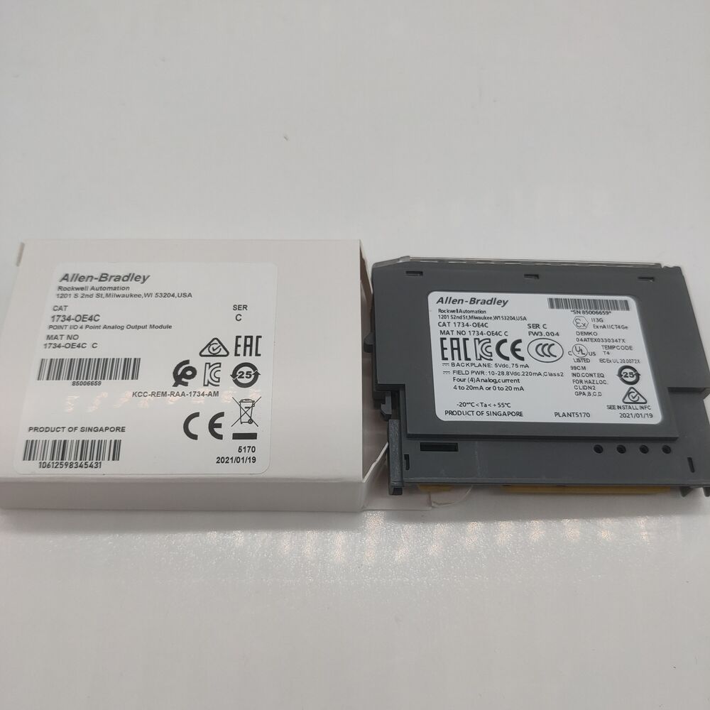 1PCS 1734-OE4C SerC Point I/O 4-Point Output Module New Sealed AB 1734OE4C DHL / UPS / FedEx