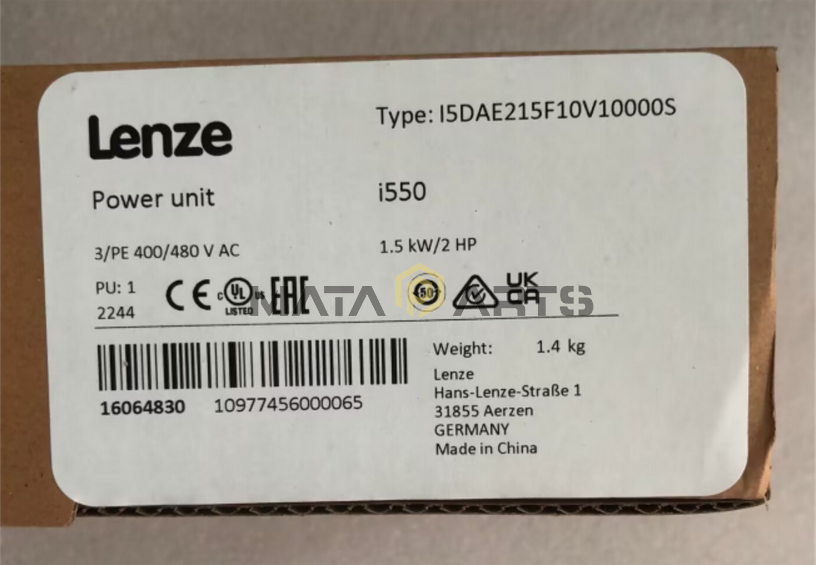 ONE LENZE POWER UNIT I5DAE215F10V10000S NEW