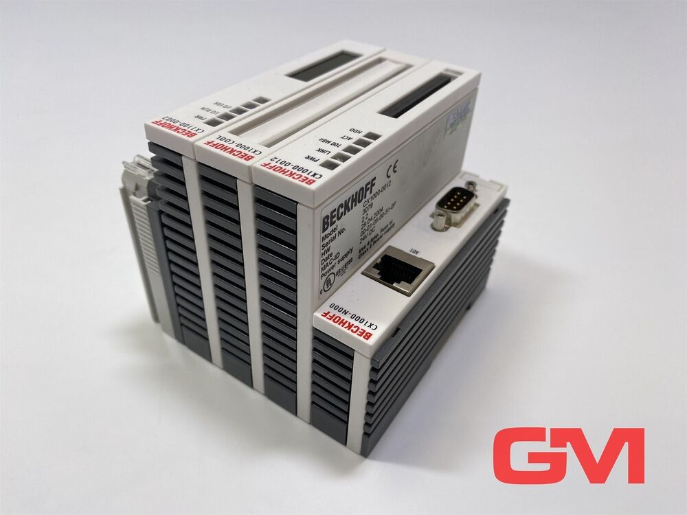 Beckhoff CPU Module CX1000-0012+CX1000-N000+CX1000-C00L+CX1100-0002 Hw 2.2